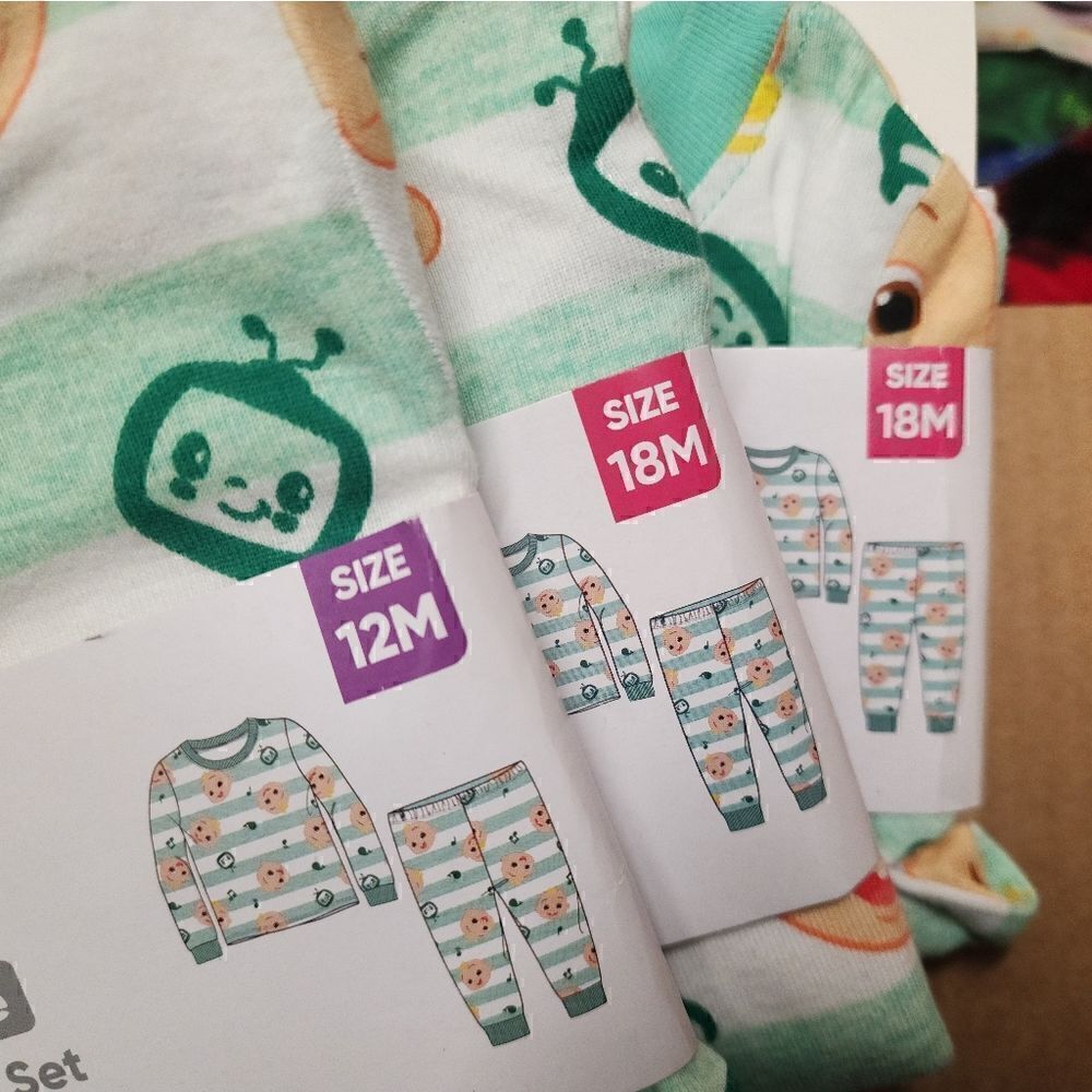 New Unisex Cocomelon Cotton Pajama set - Picture 5 of 6